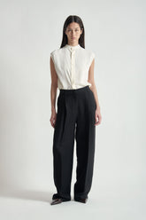 Viscose Linen Trousers  | Grifoni
