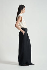 Viscose Linen Trousers  | Grifoni
