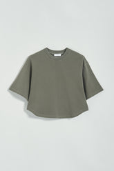Boxy Cotton T‑Shirt  | Grifoni