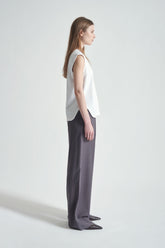 Sleeveless Cotton T‑Shirt  | Grifoni