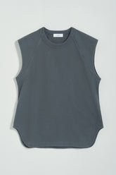 Sleeveless Cotton T‑Shirt  | Grifoni