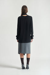 Blusa Thais con Collo Annodato -  | Grifoni | Sito Ufficiale