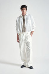Chino Pants with Front Pleats  | Grifoni