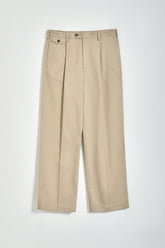 Chino Pants with Front Pleats  | Grifoni