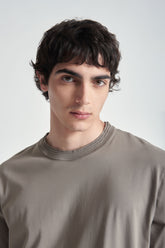 T-shirt Relaxed Fit Triplo Collo  - Grifoni | Sito Ufficiale