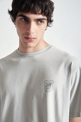 T-shirt Relaxed Fit con Scudo Stampato  - Grifoni | Sito Ufficiale
