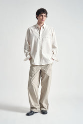 Camicia Gessata in Cotone  - Grifoni | Sito Ufficiale