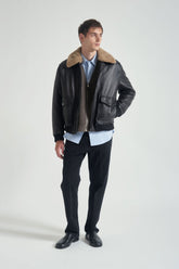 Jacket Perseo in Leather | Grifoni | Sito Ufficiale