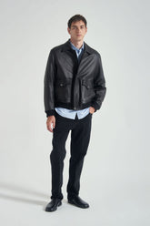 Jacket Perseo in Leather | Grifoni | Sito Ufficiale